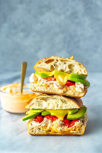 Chipotle Chicken Avocado Melt {Panera Copycat} - The Girl on Bloor