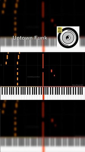 Uptown Funk by Mark Ronson (ft. Bruno Mars) - Piano Cover and Tutorial by Isabella Legrande