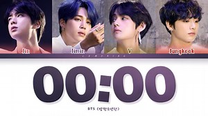 BTS-00:00 歌词版本