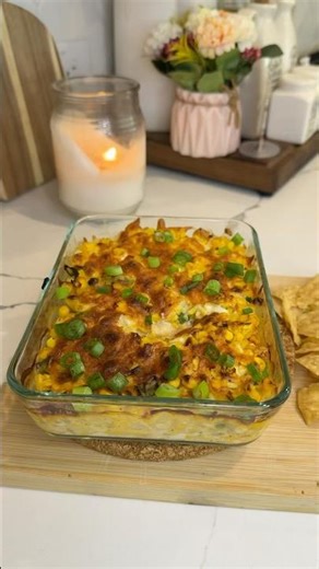 Dip de elote 🌽 #elote #dips #comidalatina #recetasfaciles #cookingathome #recipe #foodie #cooking