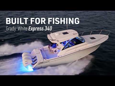 Heavy seas, big reels, no compromises – the new Express 340 is built for serious fishing.