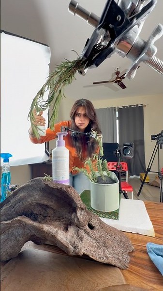 This is how I setup this amazing shot✨ loved the output😍 #bts #cinematic #cinematography