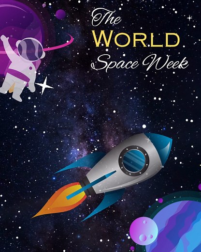 It's the World Space Week 2023 Theme: “Space and Entrepreneurship” It recognizes the growing significance of the commercial space industry in space and the increasing opportunities for space entrepreneurship and new benefits of space developed by space entrepreneurs. #dohaqatar #doha #qatar #thebest #schools #dohaschools #education #dohaacademy | Doha Academy