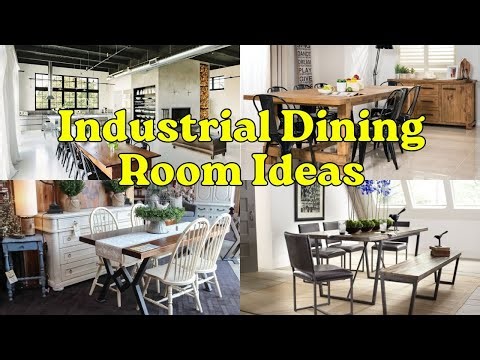 Industrial Dining Room Ideas That Combine Raw Materials With Modern Elegance Dining Room Decor