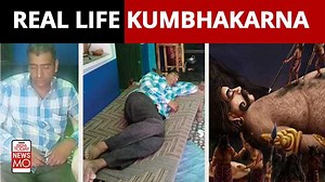 A man from Rajasthan's Nagaur sleeps for 300 days in a year and is being called a real-life ’Kumbhakarna’ by villagers. Watch to know why. #NewsMo #Rajasthan #Video #Vertical | India Today