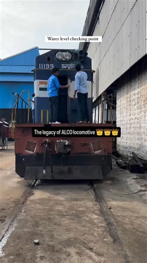 Shivang Gupta | The legendary ALCO locomotive 👑 👑 👑 👑 #trains #journey #railway #railwaystation #railwayexams #rail #railwayphotography #railwaytrack... | Instagram