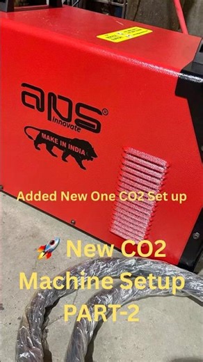 🚀 New WeldingCO2 Machine Setup | Unboxing part 2 Testing#ytshorts #youtubeshorts