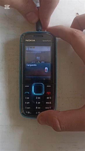 Nokia 5130c-2 Xpressmusic (2008) Charger plugged and unplugged #nokia #xpressmusic #2008