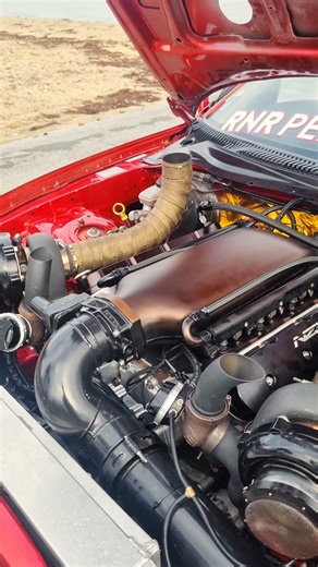 V8 Twin-Turbo Supra Built for Burnouts! Here is the one and only MR IRAQ Supra, packing a forged twin-turbo V8 and built for one thing: smashing through tyres. It’s already earned its place in the Pro Burnout Series qualifying round at Summernats last weekend, repping Kiwis on the big stage. What an achievement! Catch the full story in the next issue of NZ Performance Car, plus more on our socials. #Supra #JZA80 #LS #twinturbov8 | NZ Performance Car