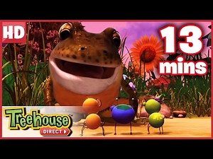 Miss Spider: Moon Music and Sung Songs - Ep.33B | HD Cartoons