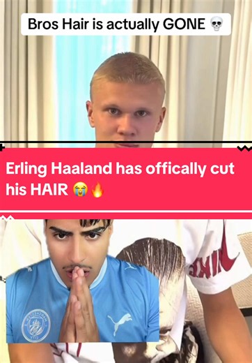 Erling Haaland's New Haircut: His Hair is Actually Gone! 😭🔥