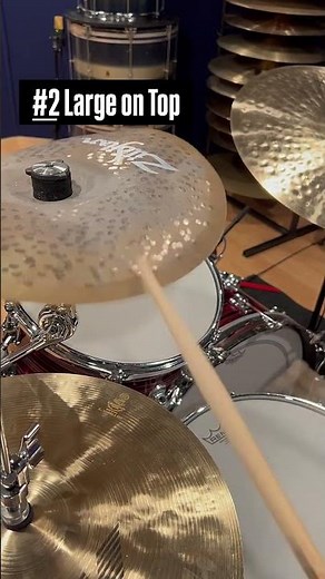 Zildjian Trap Stack Options #zildjian #cymbals #zildjiancymbals #strajkstudios