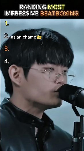 Ranking the most impressive beatboxing moments.....