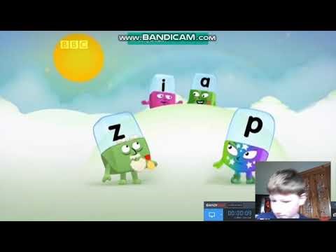 Alphablocks but only words that starts with Z