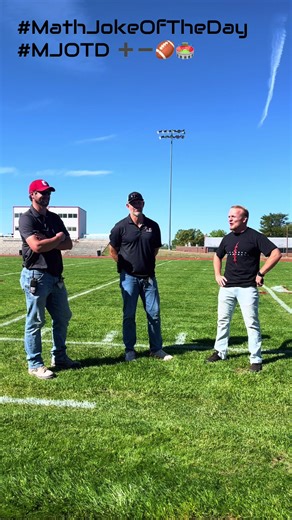 Gotta go bug Mr. Barry and Mr. Stadler 💪🏼🛠️ So this minus sign was talking to this plus sign, right? #MathJokeOfTheDay #MJOTD #funny #jokes #foryou