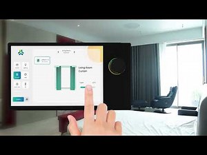 SmartNode HomeLink Pro | 8" Smart Home Automation Panel with Knob Control