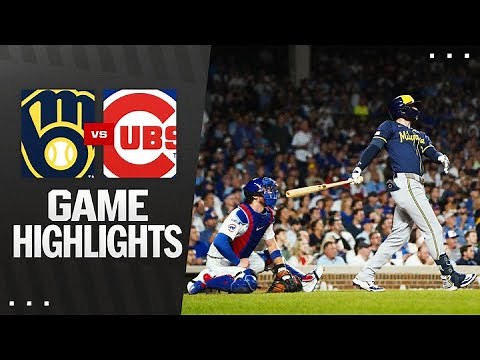 Brewers vs. Cubs Game Highlights (8/20/25) | MLB Highlights