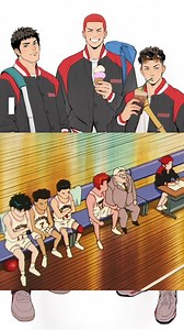 Los Problematicos en la banca #animeedit #animelover #slamdunk #slamdunkanime | SoyUrbi