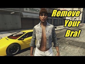 Remove Your Bra! Clothing Glitch! (GTA Online)