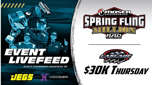 FREE DRAG RACING LIVESTREAM: The Spring Fling Million’s Big Money Bracket Races From Las Vegas – $30k Thursday - BangShift.com