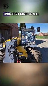 Driving a telehandler... See everything about it in the video "From stone to gravel." #mrmoto