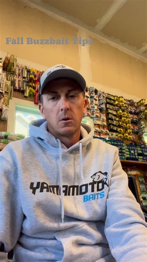 Fall time is buzzbait time! Switch up the soft plastic trailers you use to give your bait a different profile and action. Yamamoto Baits | Glenn Walker Fishing