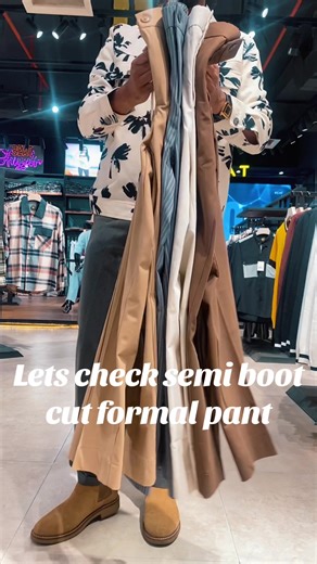Premium Semi Boot Cut Formal Pants for Stylish Looks