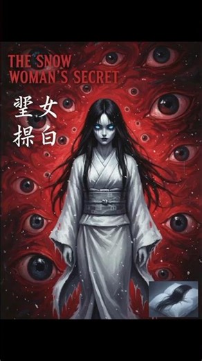 Yuki-Onna/snowwomen |Japanese Urban Legends #horror #scarystories #terrifyingtales #darkplace