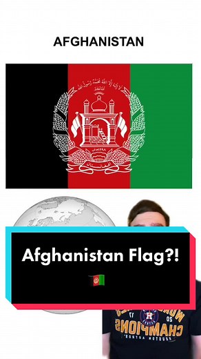 Learn about the old and new Afghanistan flags! 🇦🇫 #afghanistan #flag #history #middleeast #military #greenscreen #fyp