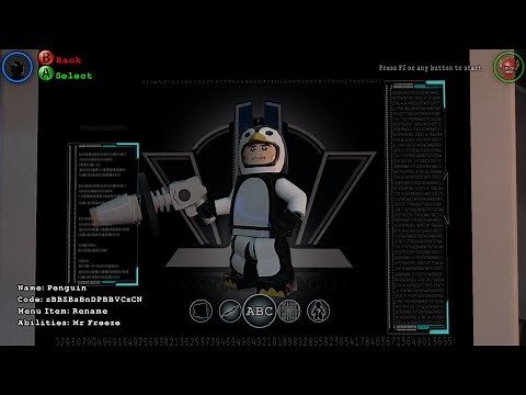 LEGO Batman 3: Beyond Gotham - How to Make Custom Characters