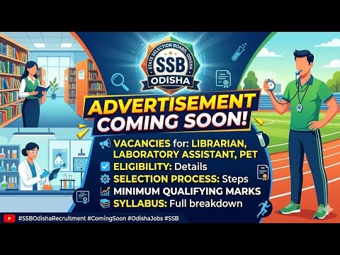 SSB Group B Posts :-Librarian, Lab Assistant & PET – Eligibility, Selection Process, Total Marks,