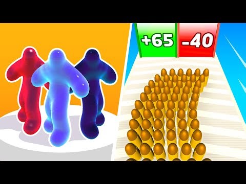 Blob Runner 3D🆚 Bullet Army Run🧿🌺🌈Walkthrough Android IOS 2025 New Update Gameplay E2