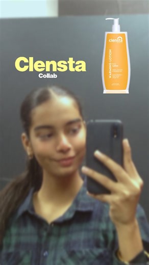 Aditi | Storyteller• strategy• lifestyle on Instagram: "This is the best frr❤️‍🔥 @goclensta . comment 'link' for the lotion link 🔗 Day 82/100 [Clensta, warming body lotion, winters, cold, warmth, best body lotion for winters, document] #documentary #collab #paid #skincare #trending"