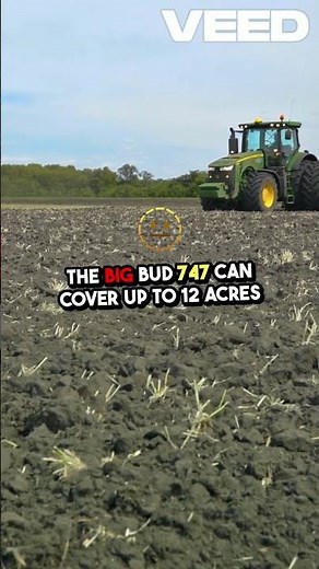 💪 Meet the Colossal Big Bud 747 – The World's Largest Tractor! 🚜🌾