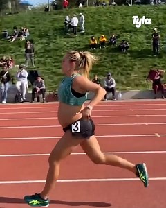 500K views · 10K reactions | This pregnant athlete still runs faster than I ever could 擄 | Tyla | Facebook