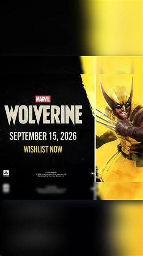 Marvel's Wolverine PS5 Release Date Confirmed #shorts
