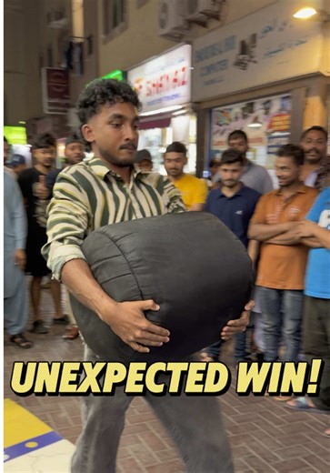 Watch till the end — This Indian guy shocked everyone#deepseekdubai #deepseekdubaihub #freetoplaywinprizes #sandbagcarry #challenge