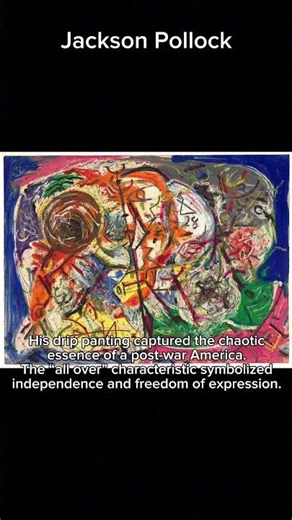 Jackson Pollock’s Splatter Art