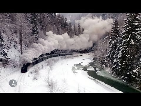 Mocanita Valea Vaserului Viseu de Sus- Iarna