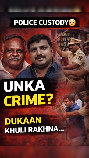 “Police Custody Mein Maut 😳 | Jeyaraj & Bennix Case Explained"