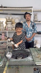 Panda cotton candy making | Cotton Candy Guy