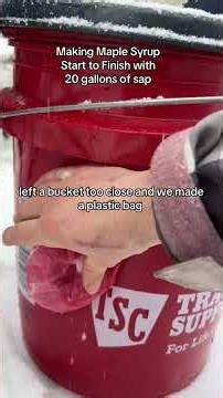 1 gallon of maple syrup in the books after two boils.