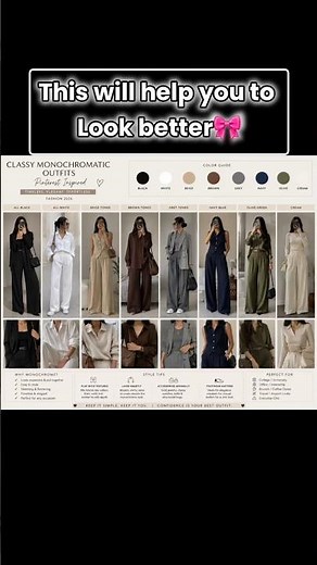 One color, endless elegance Monochromatic outfits are the secret to looking classy, confident