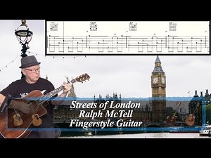 Streets of London-Ralph McTell-Fingerstyle-Guitar-with-Tab