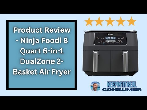 Ninja DZ201 Foodi DualZone Air Fryer Review | 2-Basket Cooking Game Changer!