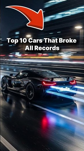 Top 10 Fastest Cars in the World 2025 ⚡🚗 | Unbelievable Speed & Power! #automobile