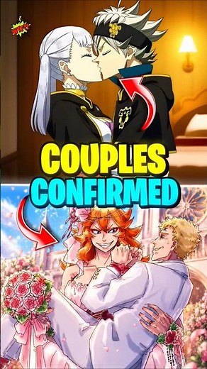 Asta Married with Noelle || Black Clover Couples Confirmed || #asta #blackclover