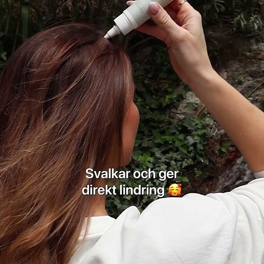 Torr eller kliande hårbotten? Spana in vår svalkande hårbottengel #hairtok #klådahårbotten
