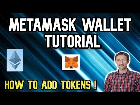 Metamask Wallet Tutorial | How To Add Tokens To Metamask !