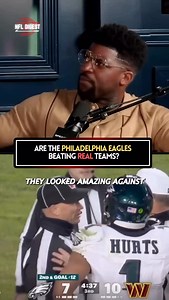 Are the Philadelphia Eagles beating REAL Teams? 🎥: @speakeasytlkshow #nfl #nflfootball #nflplayoffs #philly #philadelphiaeagles | NFL Digest